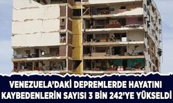 Venezuela'daki depremlerde hayatını kaybedenlerin sayısı 3 bin 342'ye yükseldi