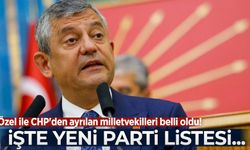 Özgür Özel ile CHP'den ayrılan milletvekilleri belli oldu! İşte Yeni Parti listesi