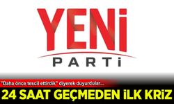 Yeni Parti'nin isminde kriz: 'Daha önce tescil ettirdik' diyerek hukuki süreç başlatacaklarını açıkladılar