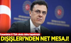 Yunanistan 8 Türk okulu daha kapatmıştı: Dışişleri'nden net mesaj!