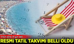 2027'de 5 günlük izin ile 35 gün tatilin formülü açıklandı