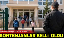 30 bin okul bahçe görevlisi alınacak: Kontenjanlar belli oldu