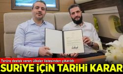 ABD'den Suriye için tarihi karar: Teröre destek veren ülkeler listesinden çıkarıldı