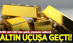 Kritik veri ABD'den geldi, piyasalar sallandı: Altın uçuşa geçti!