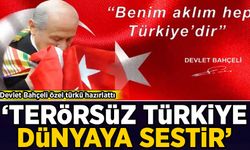 Bahçeli 'Terörsüz Türkiye' için türkü hazırlattı: "Terörsüz Türkiye dünyaya sestir"