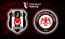 Beşiktaş - Çorum FK: Muhtemel 11'ler