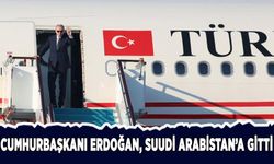 Cumhurbaşkanı Erdoğan, Suudi Arabistan'a gitti