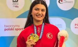 Milli sporcudan Avrupa'da altın madalya!
