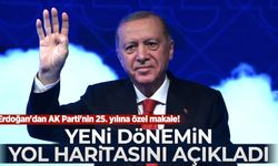 Erdoğan'dan AK Parti'nin 25. yılına özel makale! Yeni dönemin yol haritasını açıkladı