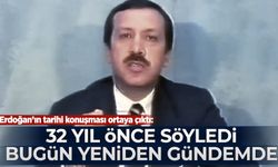 Erdoğan’ın tarihi konuşması ortaya çıktı: 32 yıl önce söyledi, bugün yeniden gündemde!