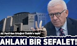 AK Parti'den Ertuğrul Özkök'e tepki: Ahlaki bir sefalet!