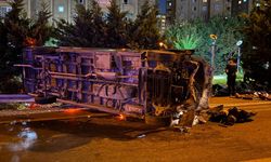 Esenler'de makas atan minibüs kazaya neden oldu: 1 ölü, 5 yaralı