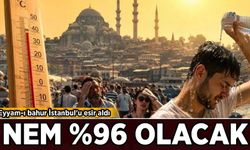 Eyyam-ı bahur İstanbul'u esir aldı: Bu gece nem yüzde 96'yı görecek