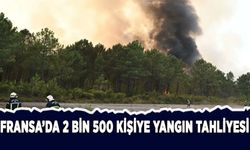 Fransa'nın güneydoğusunda yangınlar nedeniyle 2 bini aşkın kişi tahliye edildi