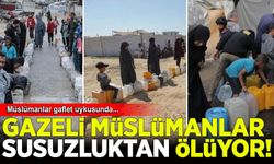 Gazze susuzluk çekiyor: Siviller hayatta kalabilmek için su tankerlerine bağımlı