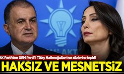 AK Parti'den DEM Parti'li Tülay Hatimoğulları'nın sözlerine tepki! 'Haksız ve mesnetsiz'
