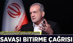 İran Cumhurbaşkanı Pezeşkiyan'dan savaşı bitirme çağrısı