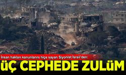 İsrail'den üç cephede terör
