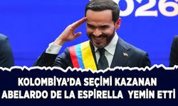 Kolombiya'da Cumhurbaşkanlığı seçimini kazanan Abelardo de la Espriella yemin etti