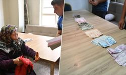 Kırıkkale’de dilenen yaşlı kadının üzerinden çıkan para şoke etti!