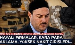Alihan Kuriş suç örgütüne operasyon! İşte MASAK raporundaki detaylar...