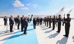 Filistin Devlet Başkanı Abbas Ankara'ya geldi