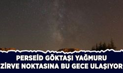 Perseid göktaşı yağmuru zirve noktasına bu gece ulaşıyor