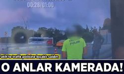 Fatih'te trafik polisine bıçaklı saldırı: Ayağından vurulup etkisiz hale getirildi