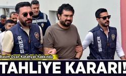 Rasim Ozan Kütahyalı hakkında tahliye kararı