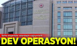 Sahte ekspertizle vatandaşlık sağlayan şebekeye dev operasyon