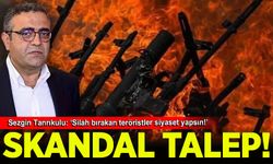 Sezgin Tanrıkulu silah bırakan teröristler için 'siyaset yapma güvencesi' istedi