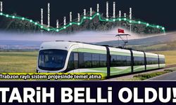 Trabzon raylı sistem projesinde temel atma tarihi belli oldu
