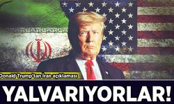 Donald Trump’tan İran açıklaması: Yalvarıyorlar!