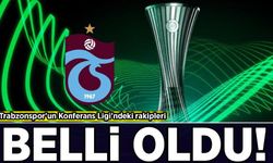 Trabzonspor'un Konferans Ligi'ndeki rakipleri belli oldu!
