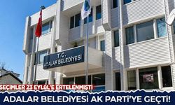 Adalar Belediyesi AK Parti'ye geçti!