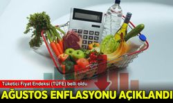 Ağustos enflasyonu açıklandı
