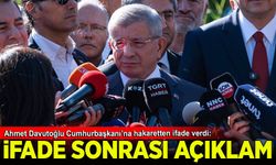 Ahmet Davutoğlu ifade sonrası açıklamada bulundu