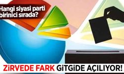 Son seçim anketinde çarpıcı sonuçlar! Zirvede fark gitgide açılıyor