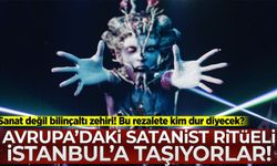 Sanat değil bilinçaltı zehiri: Avrupa'daki satanist ritüeli İstanbul'a taşıyorlar