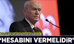 Devlet Bahçeli’den fon soruşturması açıklaması!