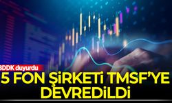 BDDK duyurdu: 5 fon şirketi TMSF'ye devredildi
