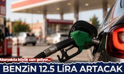 Akaryakıta büyük zam! Benzinin litresi 12,5 lira artacak