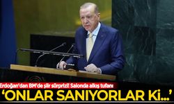Erdoğan'dan BM'de şiir sürprizi! Salonda alkış tufanı