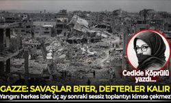 Cedide Köprülü yazdı: Gazze: Savaşlar biter, defterler kalır