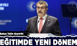 Eğitimde yeni dönem: Bakan Tekin duyurdu!