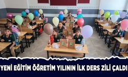 Yeni eğitim öğretim yılının ilk ders zili çaldı