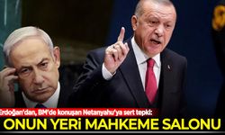 Erdoğan'dan, BM'de konuşan Netanyahu'ya sert tepki: Onun yeri mahkeme salonu