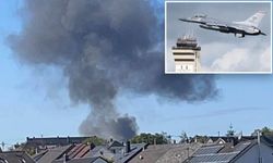 Almanya'da ABD'nin hava üssünden kalkan F-16 düştü