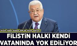 Filistin Devlet Başkanı Mahmud Abbas BM'ye hitap etti!