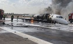 Hamdi Akın’a ait özel jet Libya’da pistten çıkıp alev aldı
